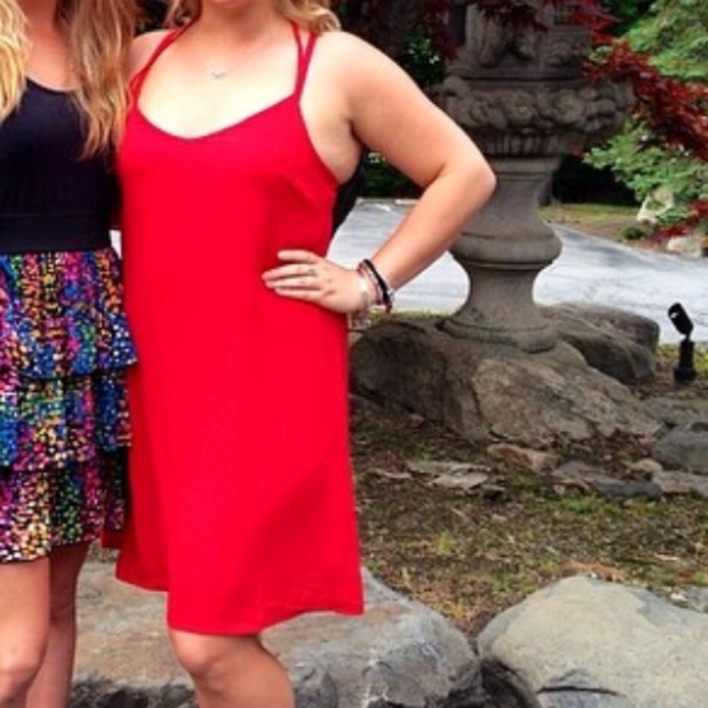 Spaghetti strap dress